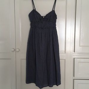 J Crew Navy Sun Dress